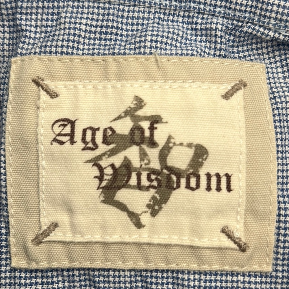 Age of Wisdom Men’s Western Style Shirt XXL - Picture 6 of 10